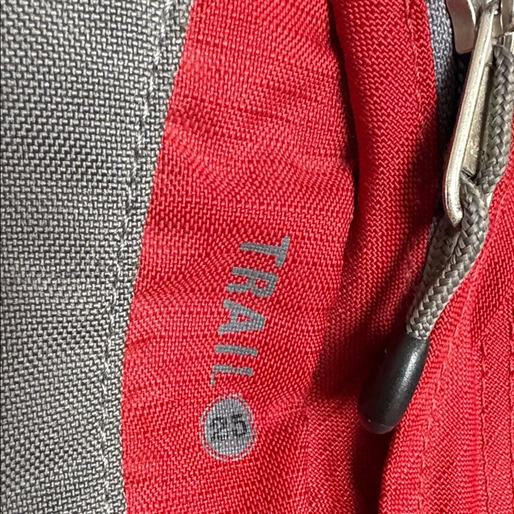 REI Trail 25 Adventure Red and Gray Hiking Backpack - Picture 3 of 11